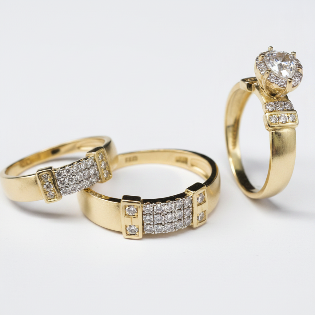 Bridal Trio Matching Set