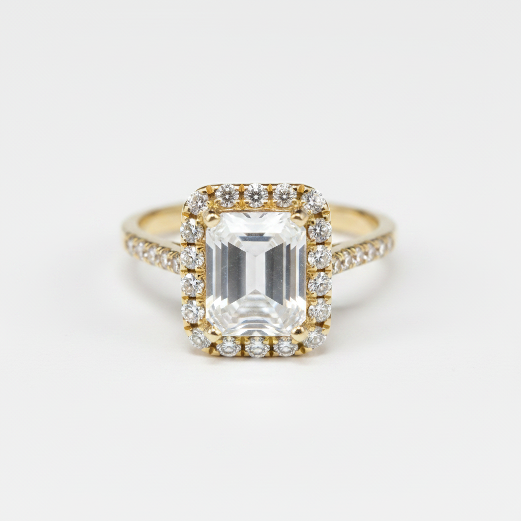 Vintage Emerald Cut Ring