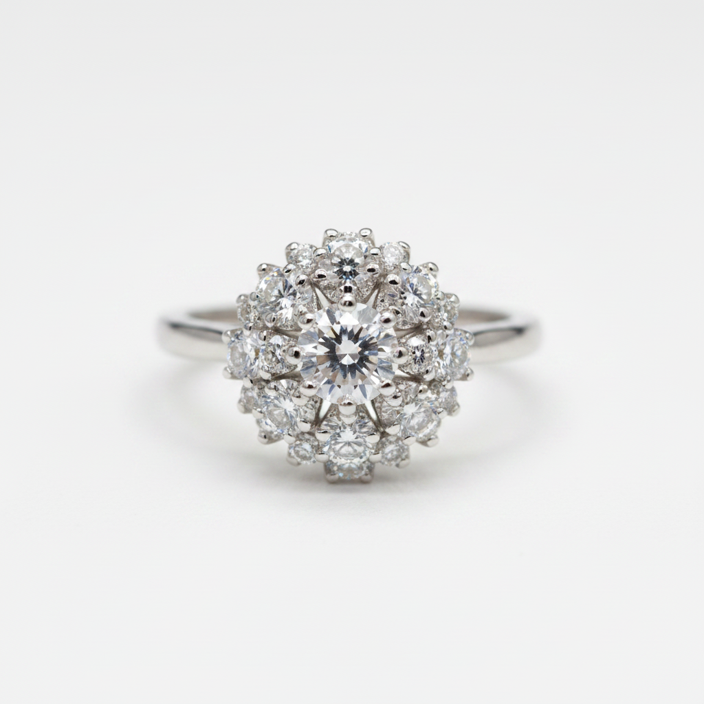 Flower Cluster Ring