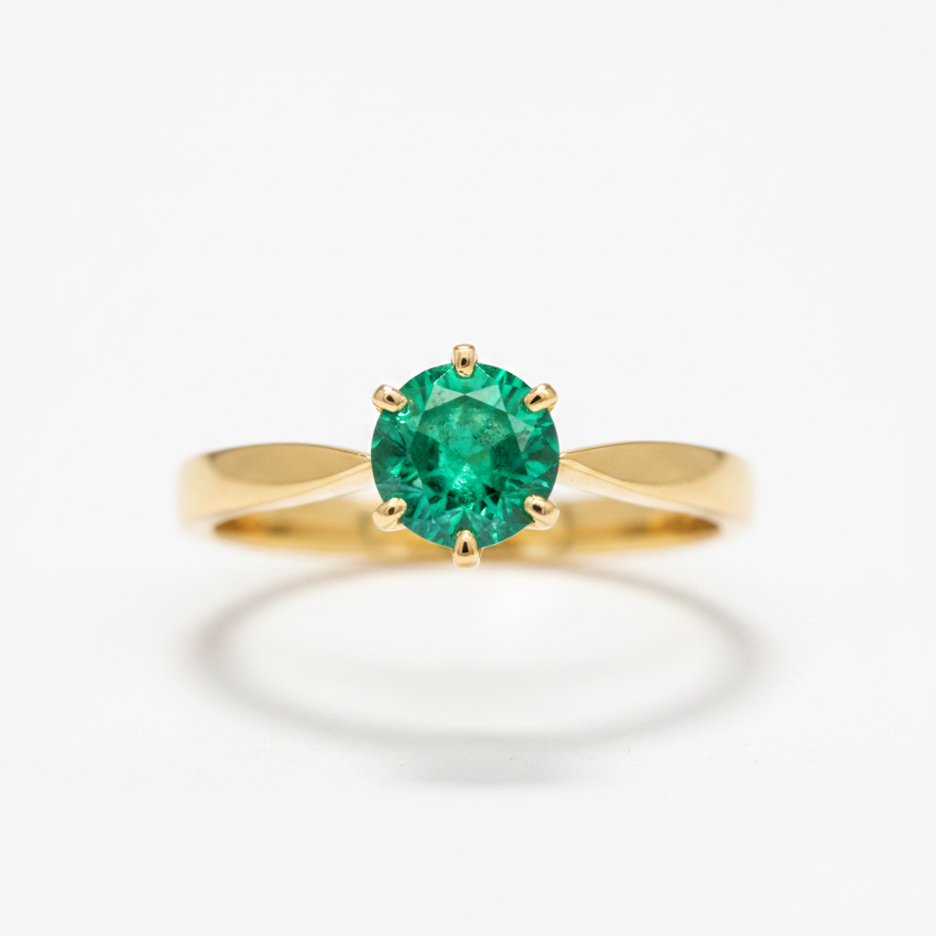 Men's Emerald Ring