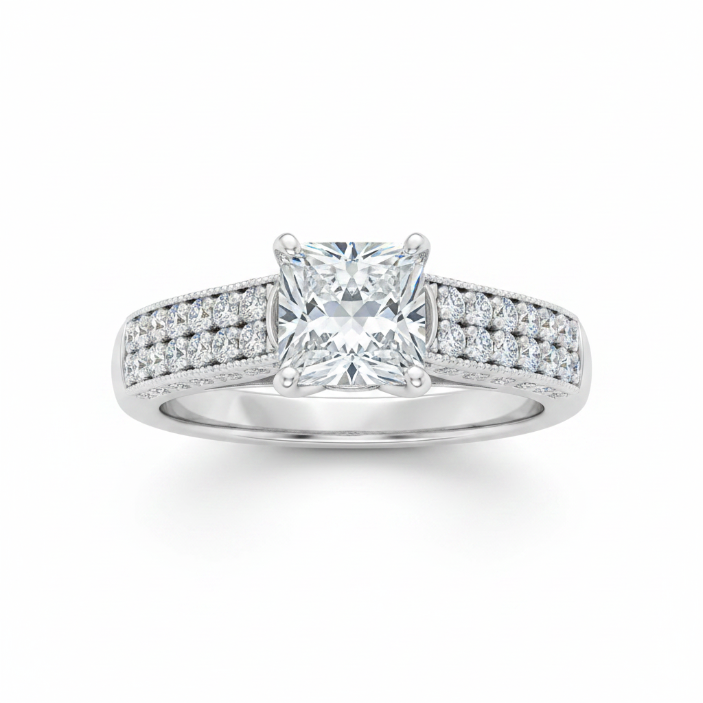 Princess Cut Diamond Ring