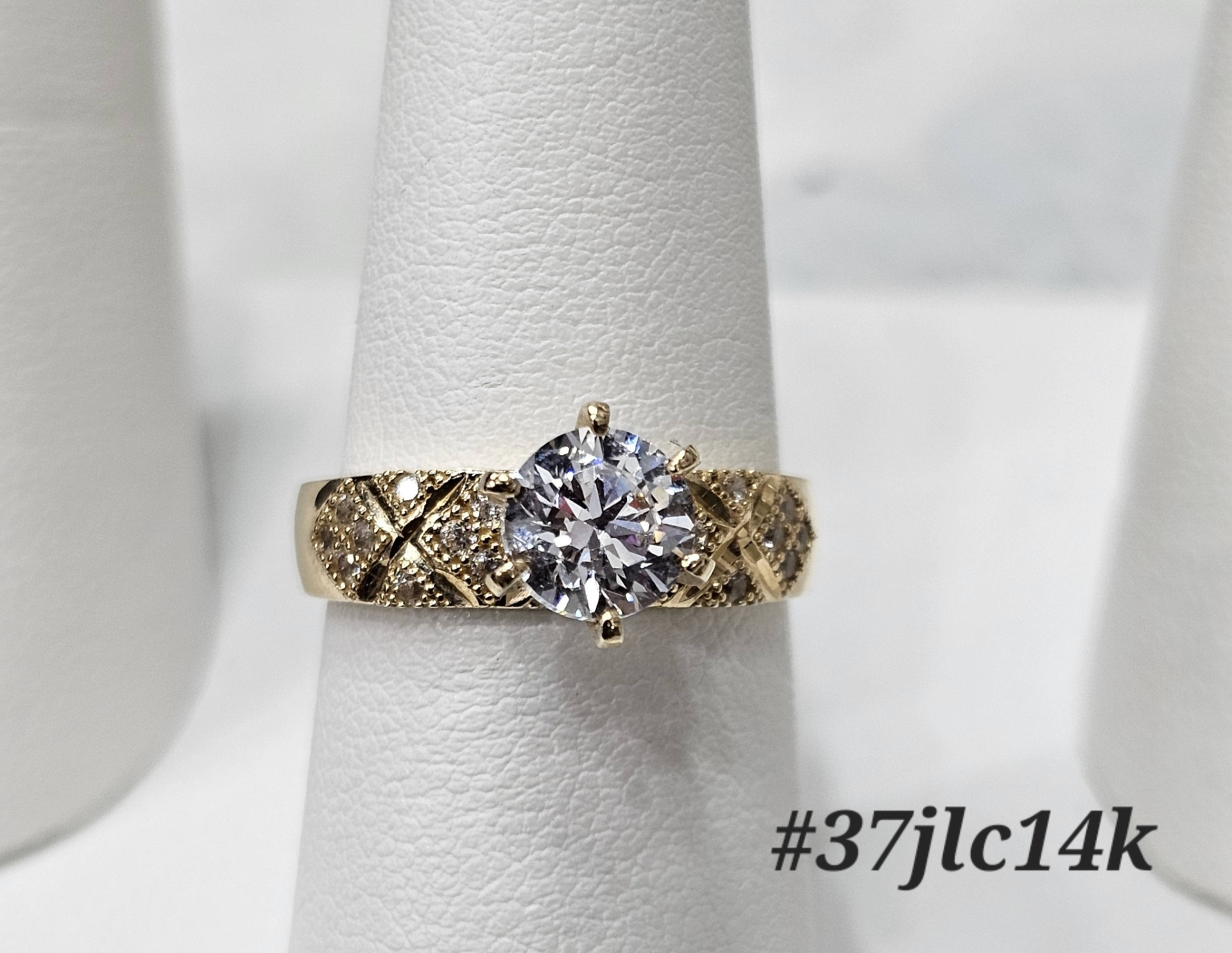 Classic Diamond Bridal Ring