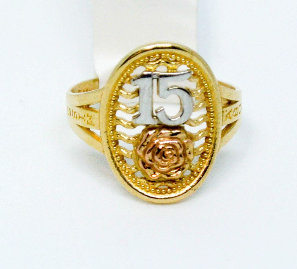 Quinceañera Rose Ring